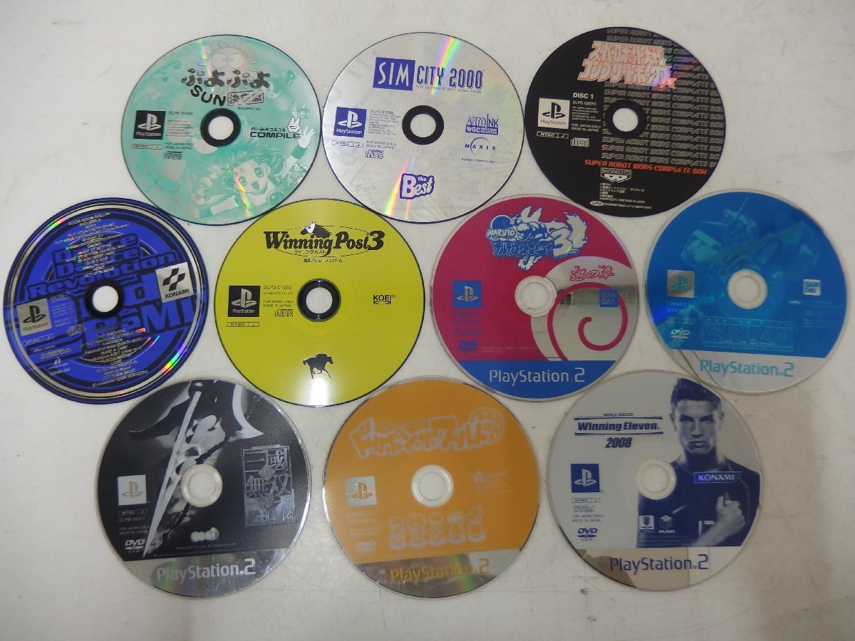 レ■/Zク3758 PlayStation PS1 PS2 PS3 ソフトのみ まとめて 50個 ぷよぷよ/三國無双/ファイナルファンタジー他 動作未確認_画像4