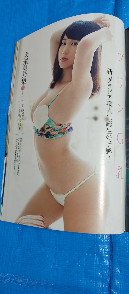 週刊プレイボーイ 2015/2/9号 no.6 釈由美子/馬場ふみか/高崎聖子/広瀬すず/小間千代/谷桃子/ぱいぱいでか美/犬童美乃梨/横山美雪/美竹すず_画像8