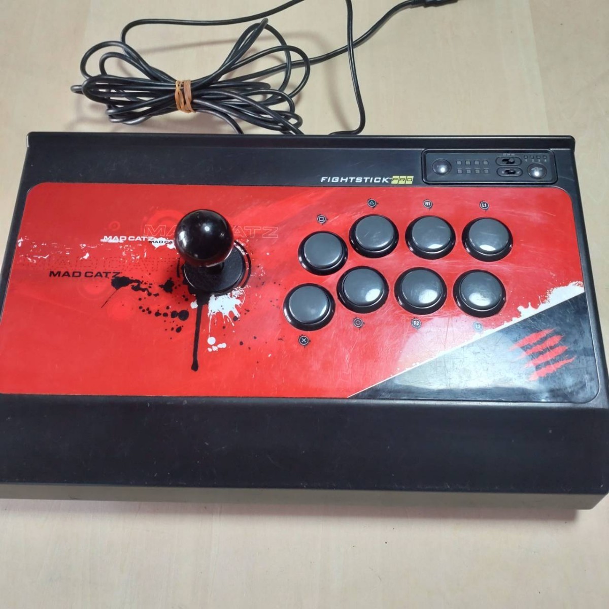 【PS3】アケコン ウメハラ選手仕様モデル マッドキャッツ madcatz アーケード コントローラ スティック