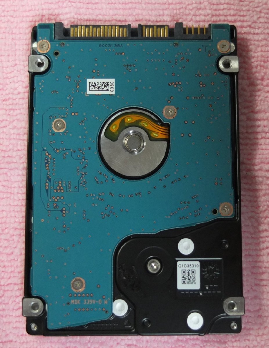 東芝 Toshiba 2.5インチ HDD 1TB 使用時間 1.956H_画像3