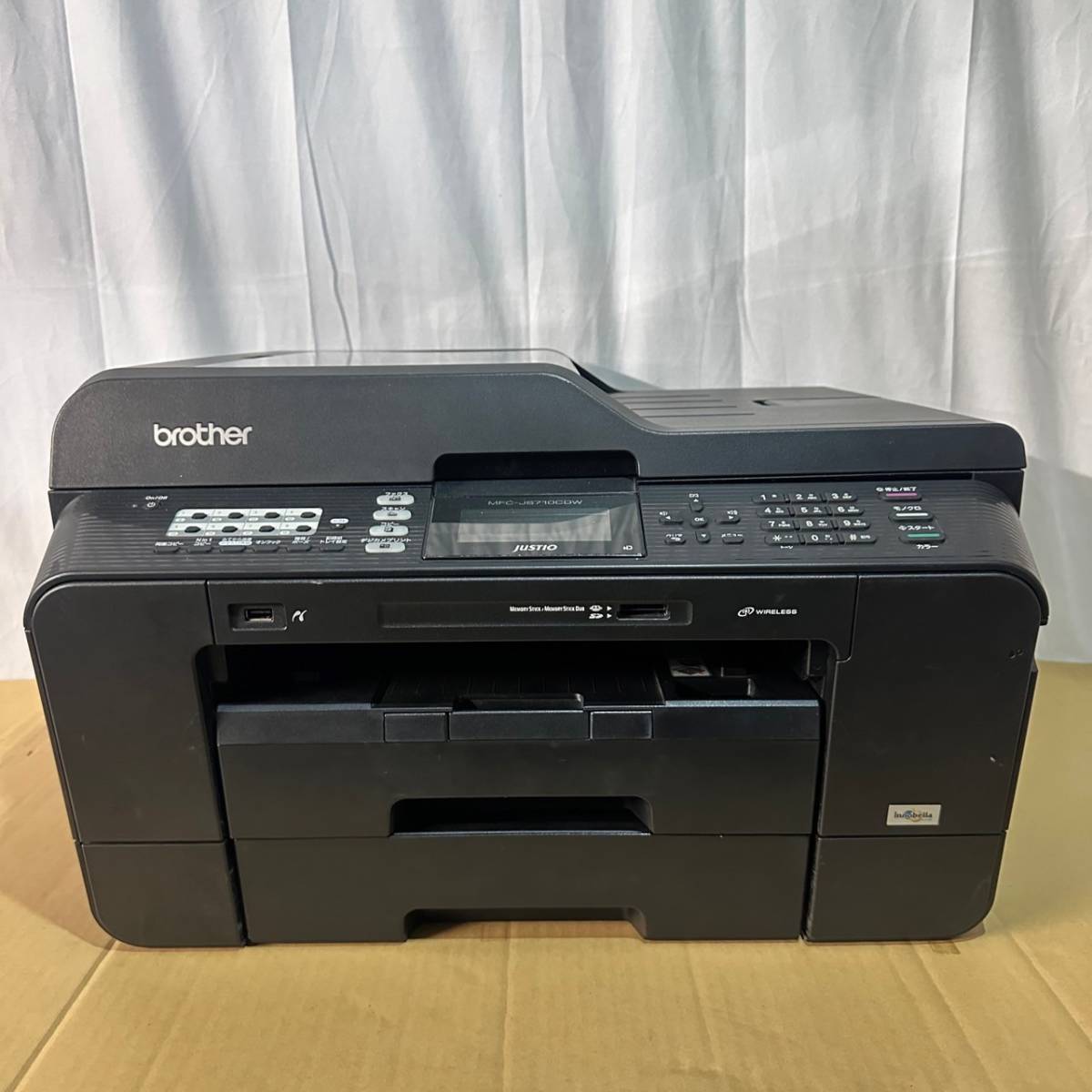 P01358　brother　ブラザー　インクジェットプリンター　MFC-J6710CDW　ジャンク_画像2