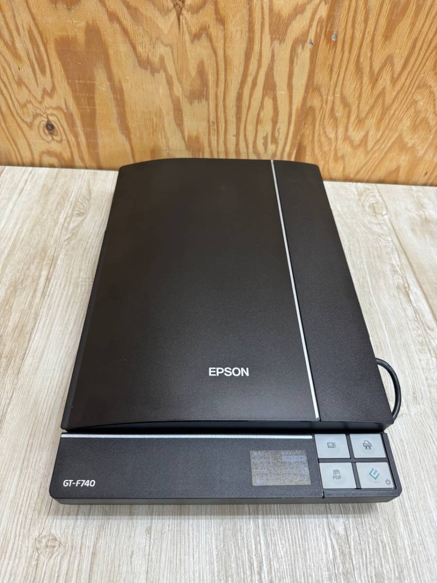 #7814-1121-J * operation OK/ with special circumstances Junk * Epson - EPSON GT-F740 A4 flatbed scanner - shipping size :140 expectation 