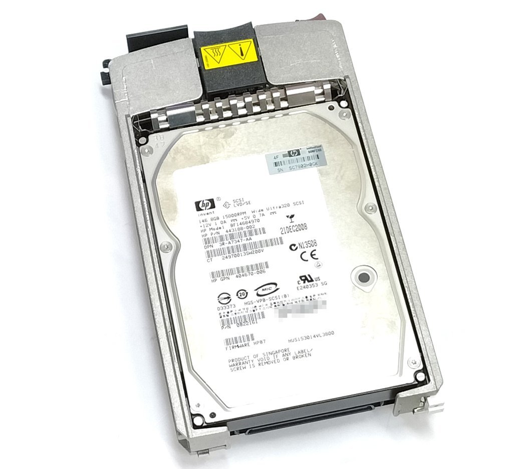 HP BF14684970 (HITACHI HUS153014VL3800 ) 147GB Ultra320 SCSI SCA 15krpm_画像1