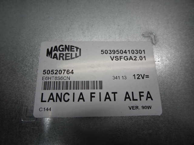  Alpha Romeo Giulietta Sportiva *940141 2014 year * audio computer * control module *50520764 immediately shipping 