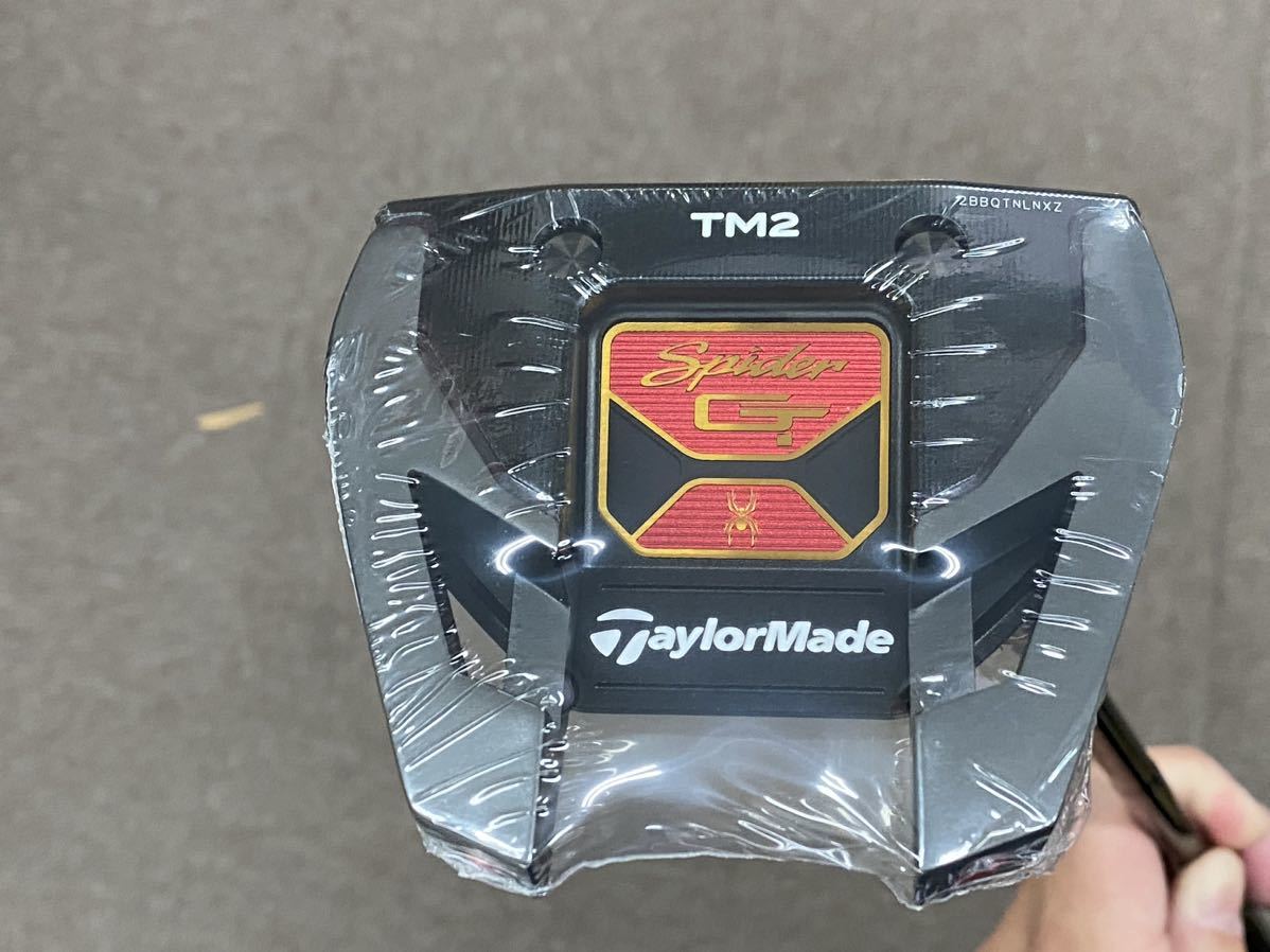 今季ブランド スパイダー　GT ブラック　TM2 トラスセンター　パター　33インチ　新品未使用　保証書付き(購入場所の印鑑あり)日本正規品 テーラーメイド