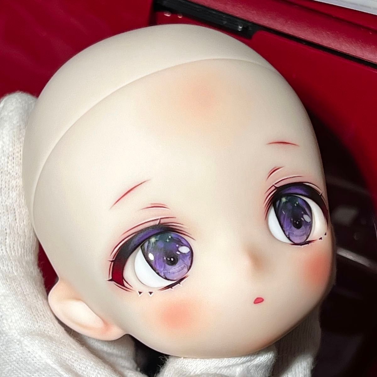 カスタムヘッド puyoodoll kumako EGG01 クリーム肌