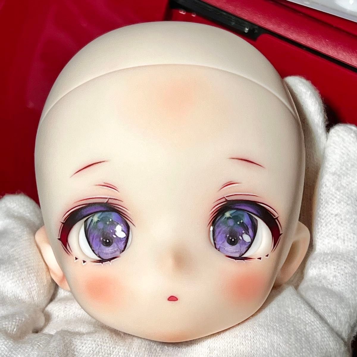 カスタムヘッド puyoodoll kumako EGG01 クリーム肌