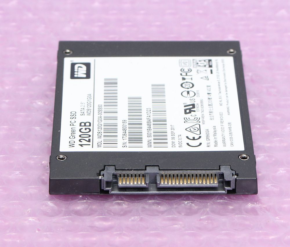 Western Digital WD GREEN SSD 120GB WDS120G1G0A SATA 6Gb/s 7mm_画像2