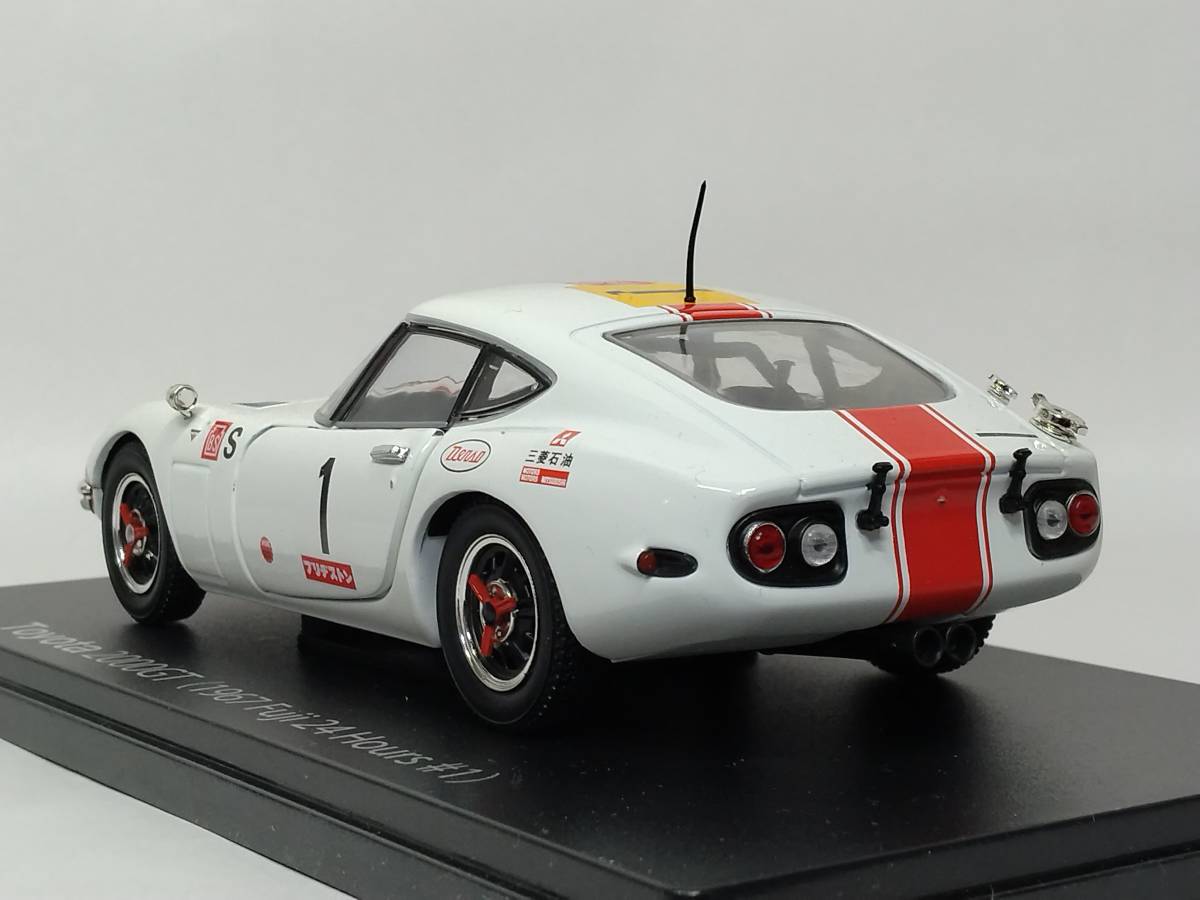 ●アシェット 国産名車コレクション スペシャルスケール 1/24 定期購読特典 トヨタ2000GT Toyota 2000GT (1967 Fuji 24 Hours #1) _画像6