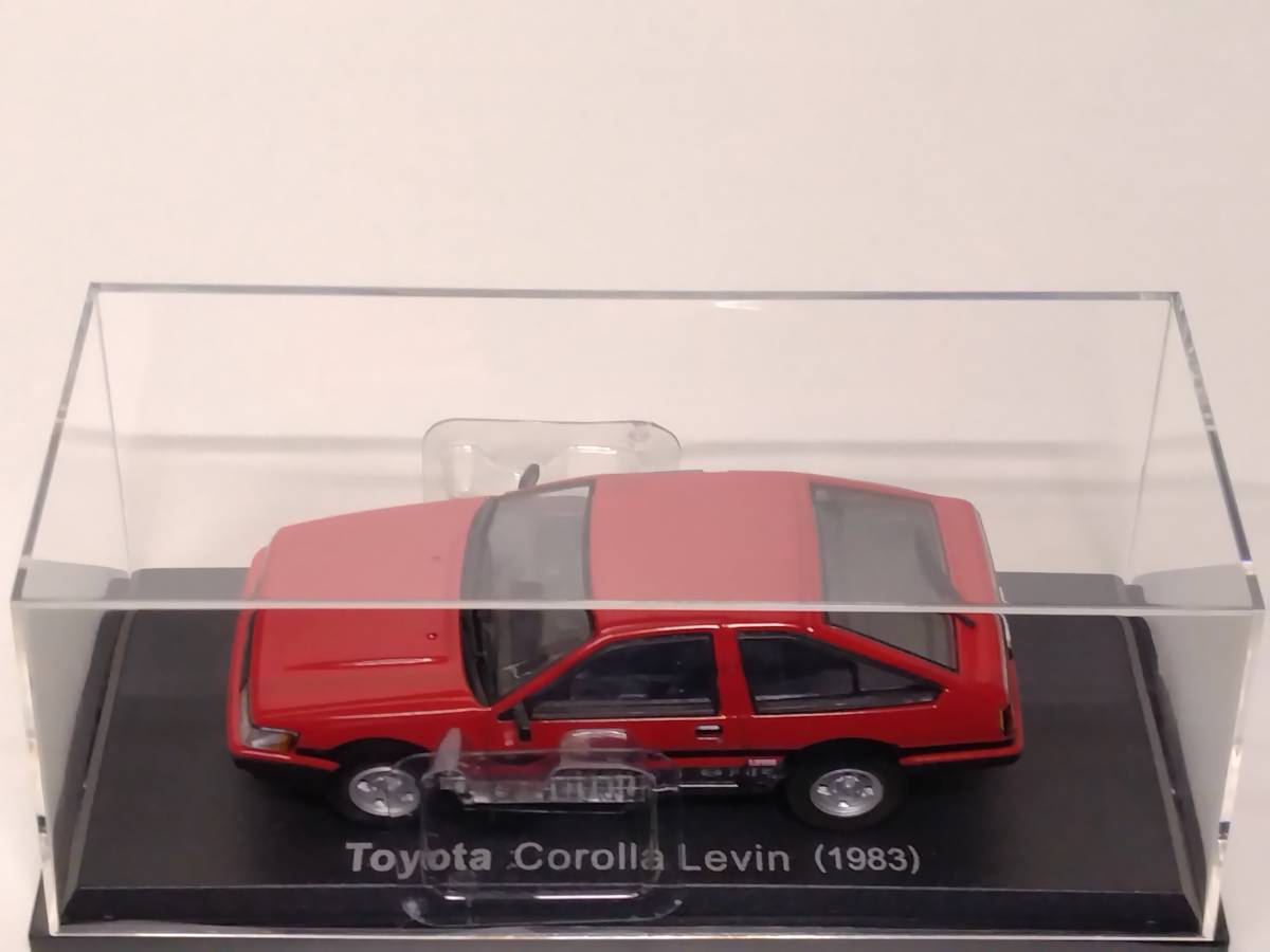 *81asheto fixed period .. domestic production famous car collection VOL.81 Toyota Corolla Levin Toyota Corolla Levin (1983) Norev magazine attaching 