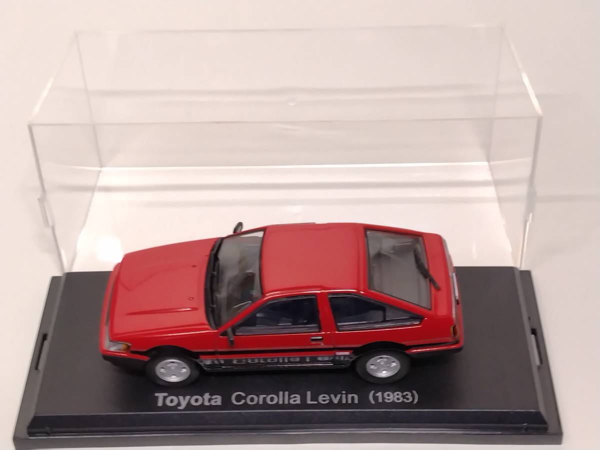 *81asheto fixed period .. domestic production famous car collection VOL.81 Toyota Corolla Levin Toyota Corolla Levin (1983) Norev magazine attaching 