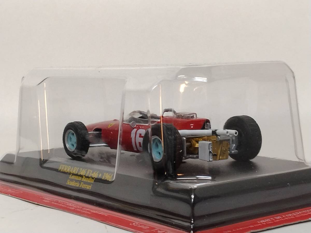 ◆72 アシェット 公式フェラーリF1コレクション vol.72 Ferrari 246 F1-66 ロレンツォ・バンディーニ Lorenzo Bandini (1966) IXOの画像5