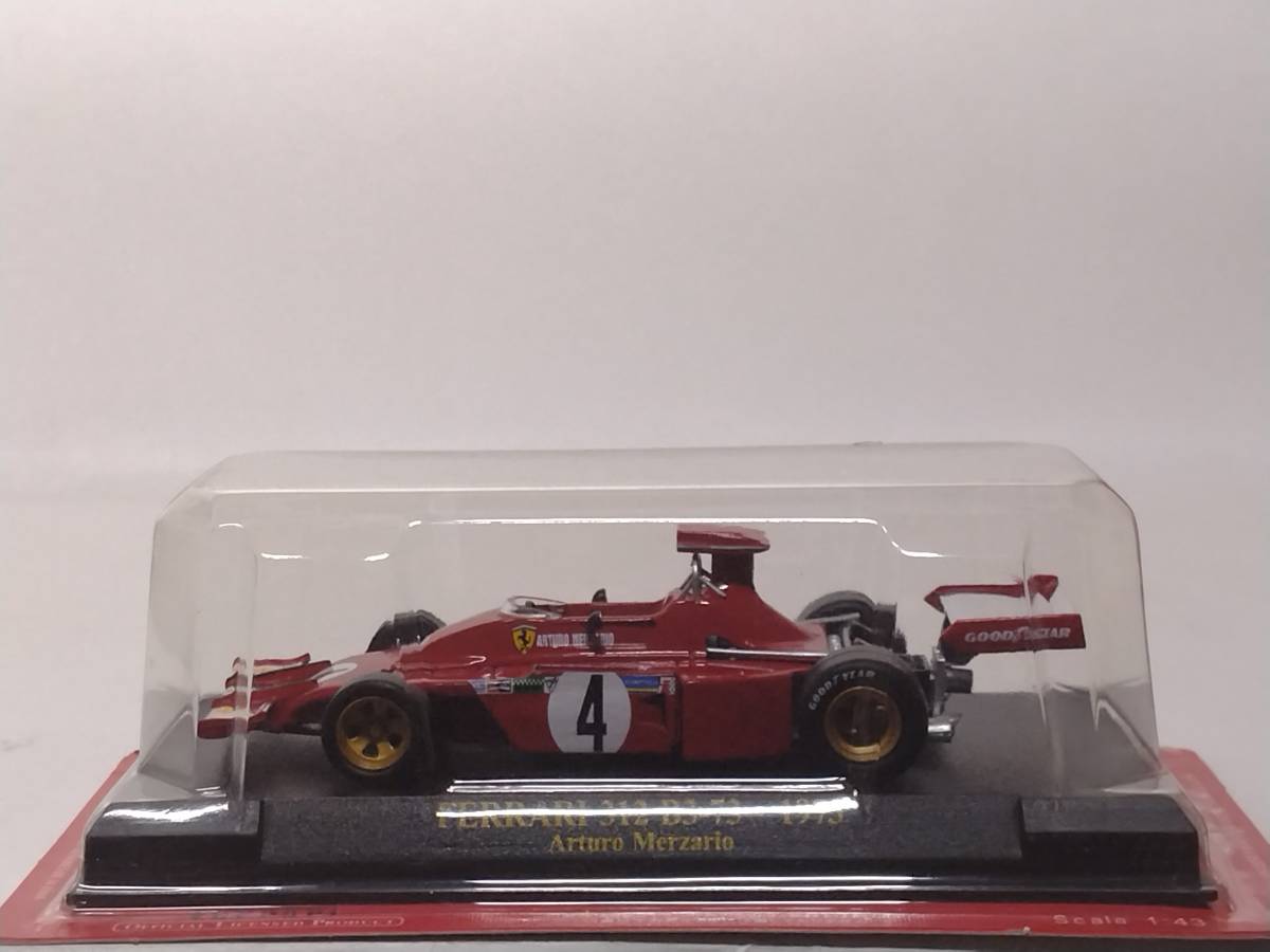 ◆53 アシェット 公式フェラーリF1コレクション vol.53 Ferrari 312 B3-73 アルトゥーロ・メルヅァリオ (1973) IXO_画像3