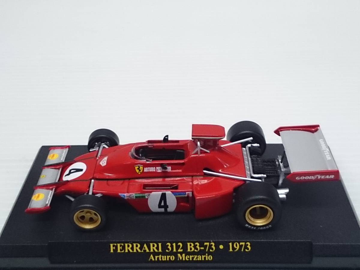 ◆53 アシェット 公式フェラーリF1コレクション vol.53 Ferrari 312 B3-73 アルトゥーロ・メルヅァリオ (1973) IXO_画像6