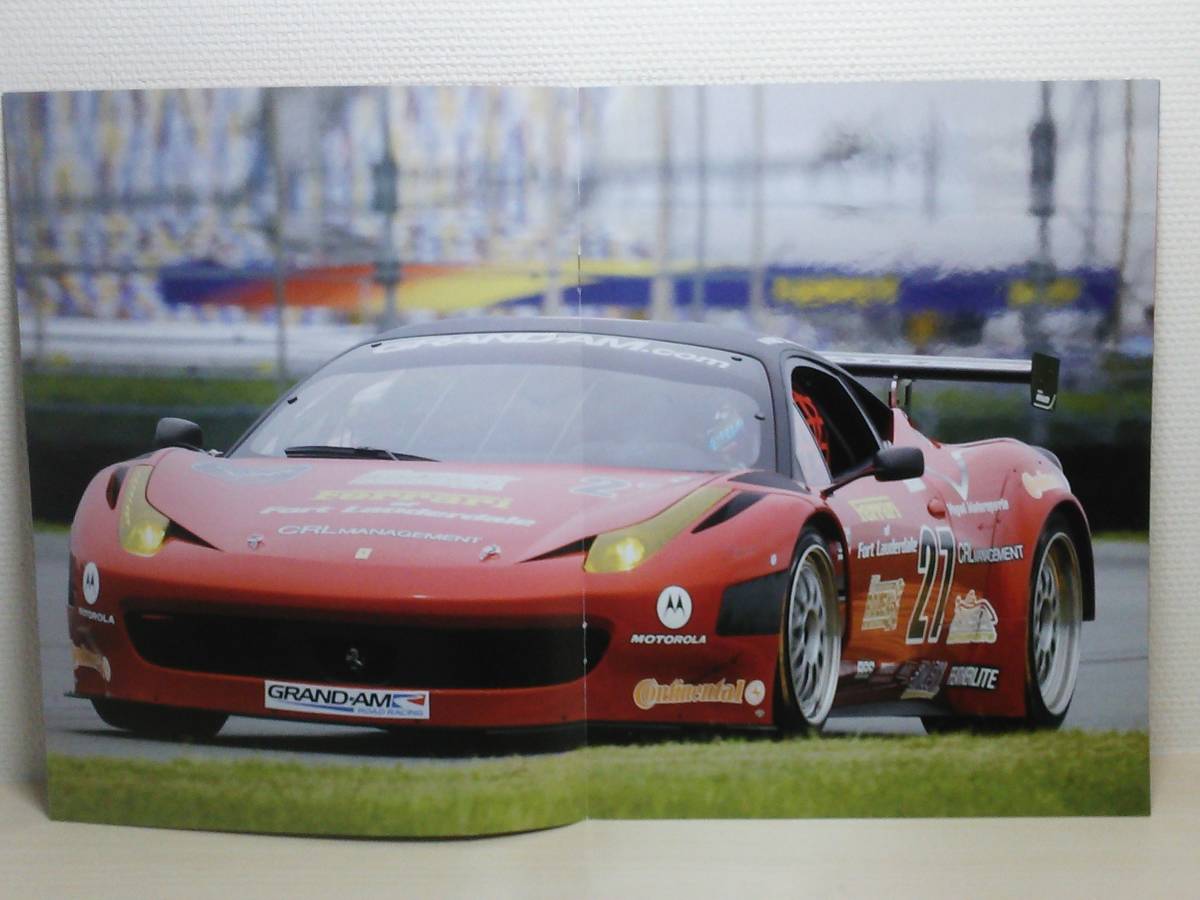 ◆95 アシェット 定期購読 公式フェラーリF1コレクション vol.95 Ferrari 458 Italia Grand Am Daytona Test デイトナ・テスト (2011) IXOの画像8