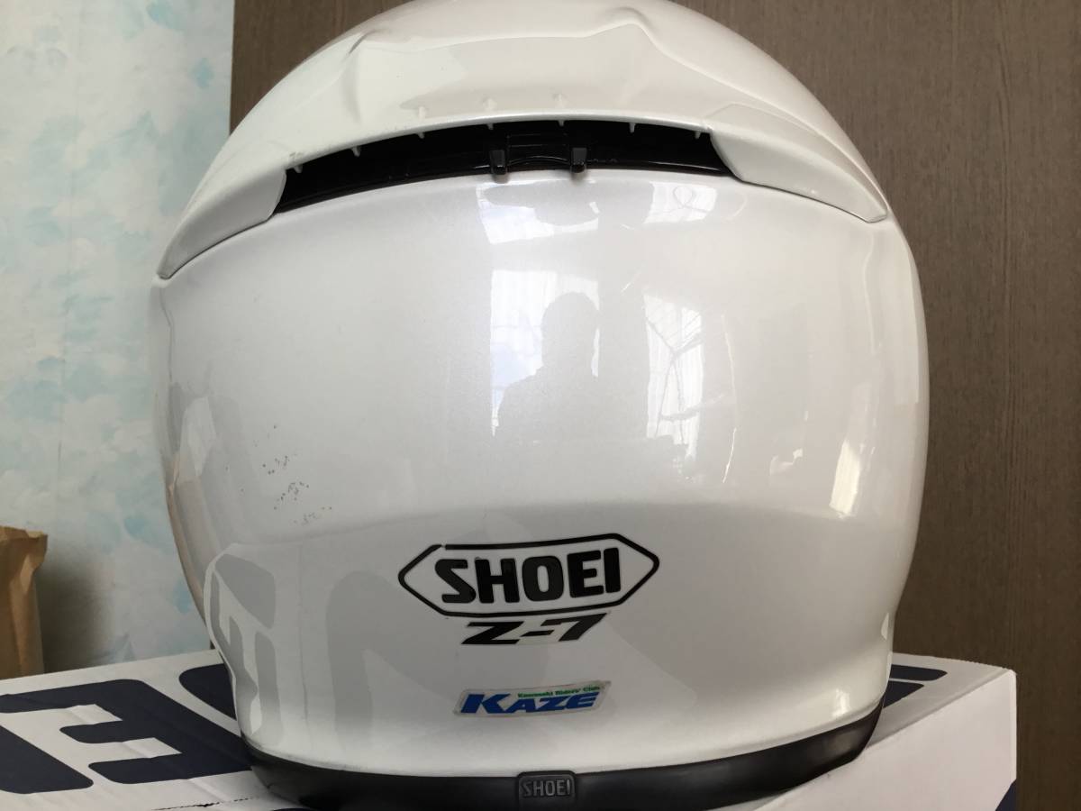 ショウエイ　　SHOEI. Z-7 ブラウン系ミラーシルド装着済み　チークパッド交換済み_画像4