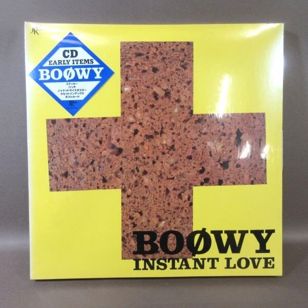F330●【送料無料!】BOOWY「INSTANT LOVE インスタント・ラブ」限定盤 CD-BOX 未開封品