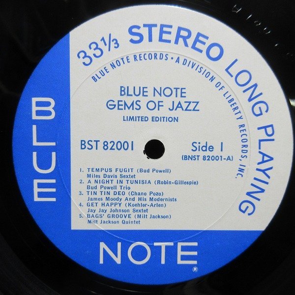 VA337●BLP-82001/ブルーノート BLUE NOTE GEMS OF JAZZ LIMITED EDITION」LP(アナログ盤)_画像3