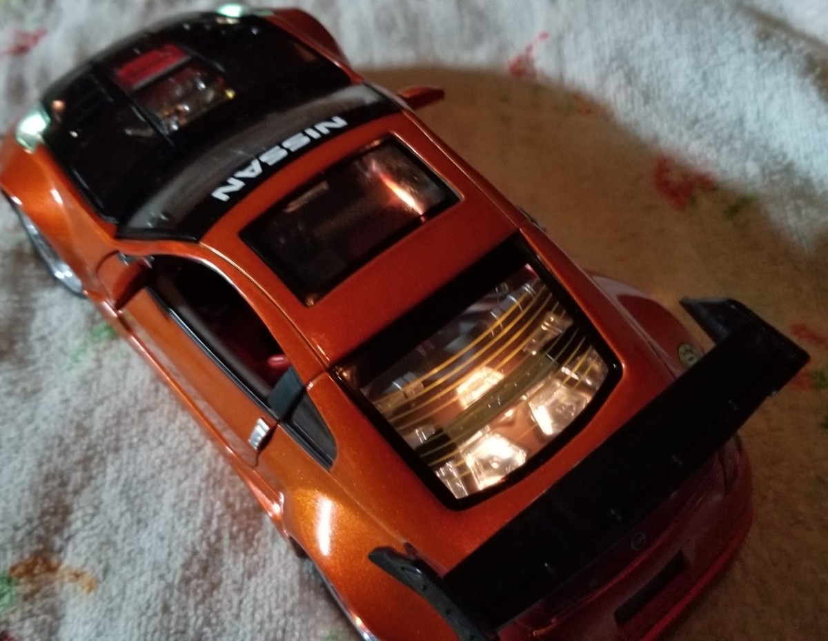 難有り 1/24 ミニカー KENTOYS NISSAN ケントイズ 日産 350Z_画像7