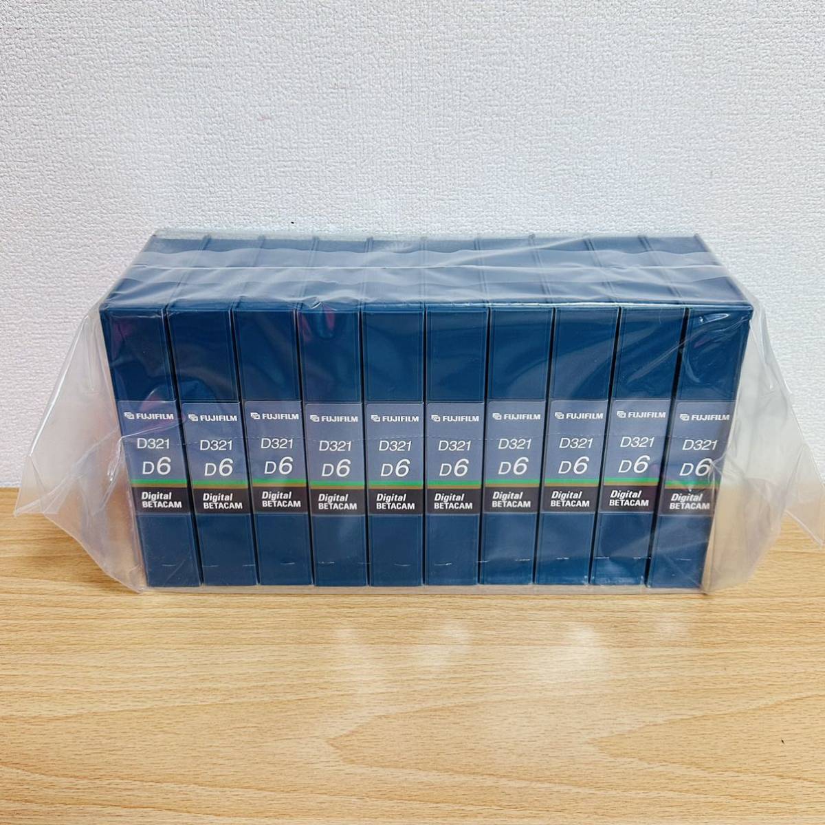  нераспечатанный FUJIFILM D321 D6 EM DigitalBETACAM видео кассетная лента 10 шт. комплект 