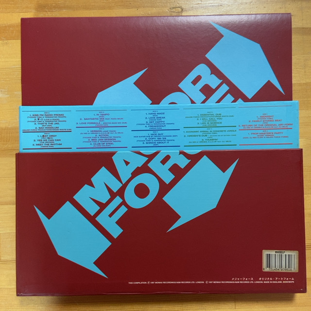 V.A. MAJOR FORCE THE ORIGINAL ART-FORM LPの画像4