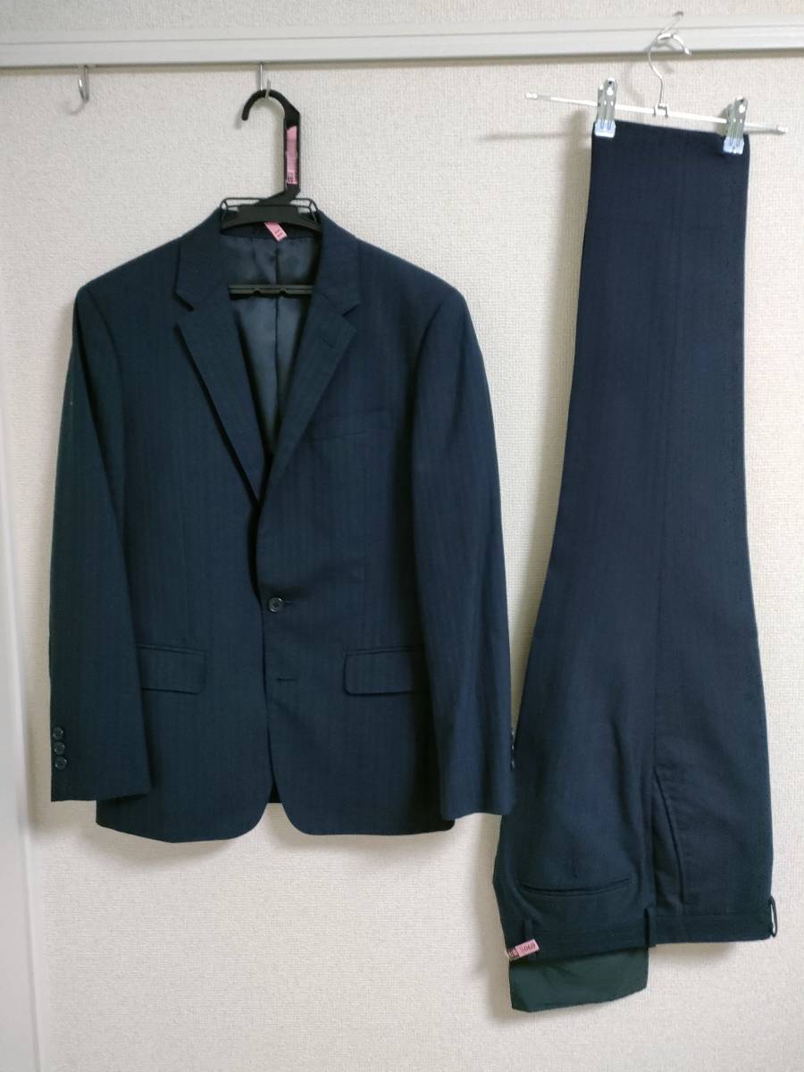 「Vitale Barberis Canonico」 &「MODA RITORNO」スーツ２着セット_画像1