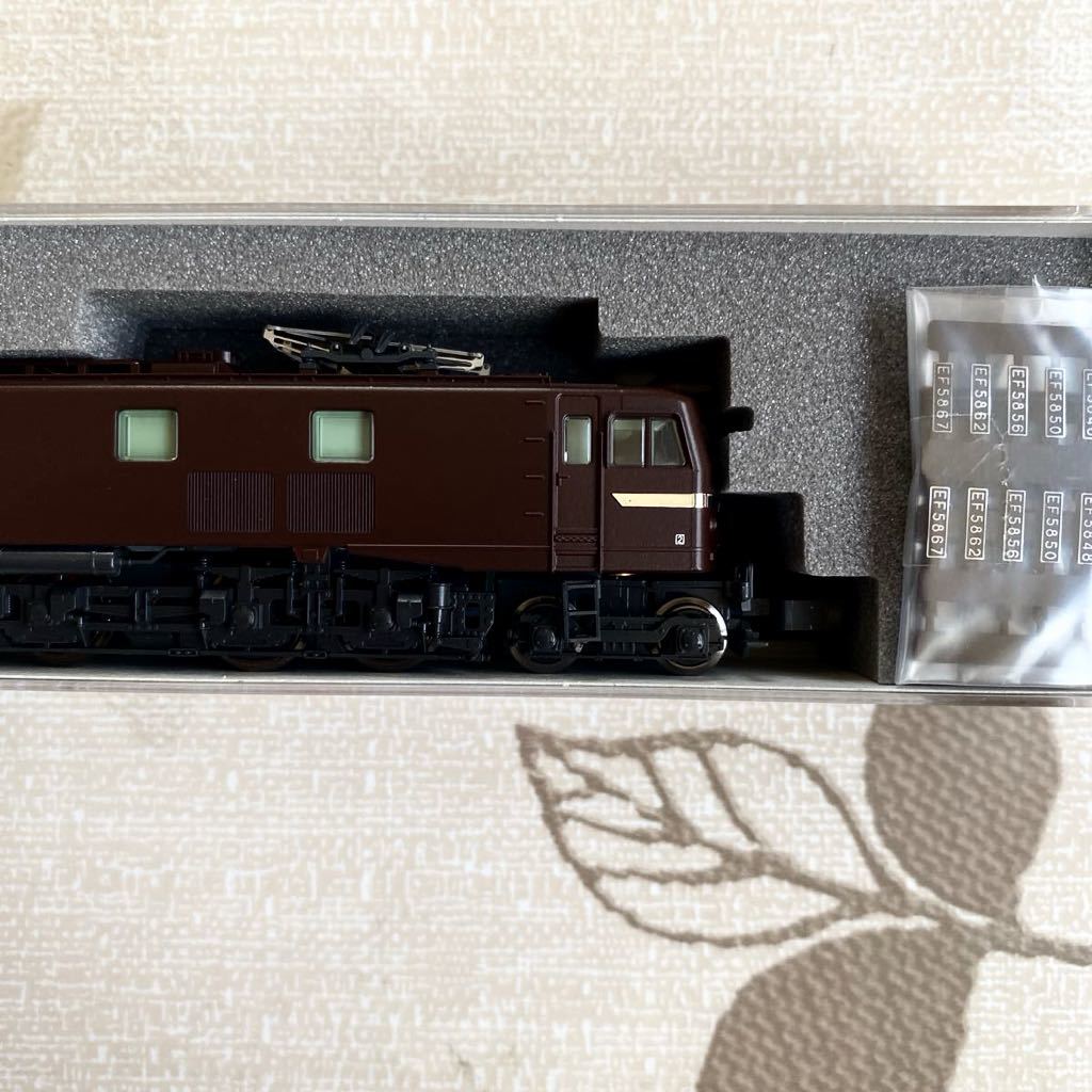 KATO Nゲージ 3020-4 E F58初期形大窓　茶　鉄道模型 _画像6