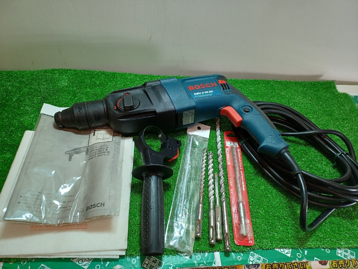 【中古品】BOSCH(ボッシュ) SDSプラスハンマードリル GBH2-26RE 電動工具/IT0Z6BU4XHQW_画像2