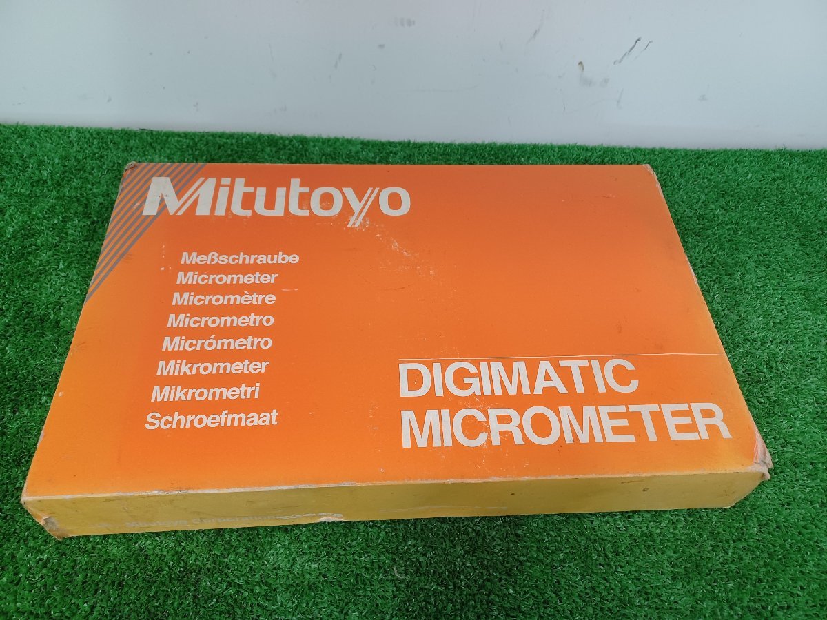 【未使用品】ミツトヨ(Mitutoyo) クーラントプルーフマイクロメータ MDC-100MX 手工具 ハンドツール/ITAOSWJ948Z2_画像1