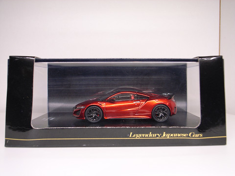 DeAgostini / デアゴスティーニ 1/64 ホンダ ＮＳＸ NC1 2017 日本の名車コレクション No.33 新品美品_アクリルケース入り