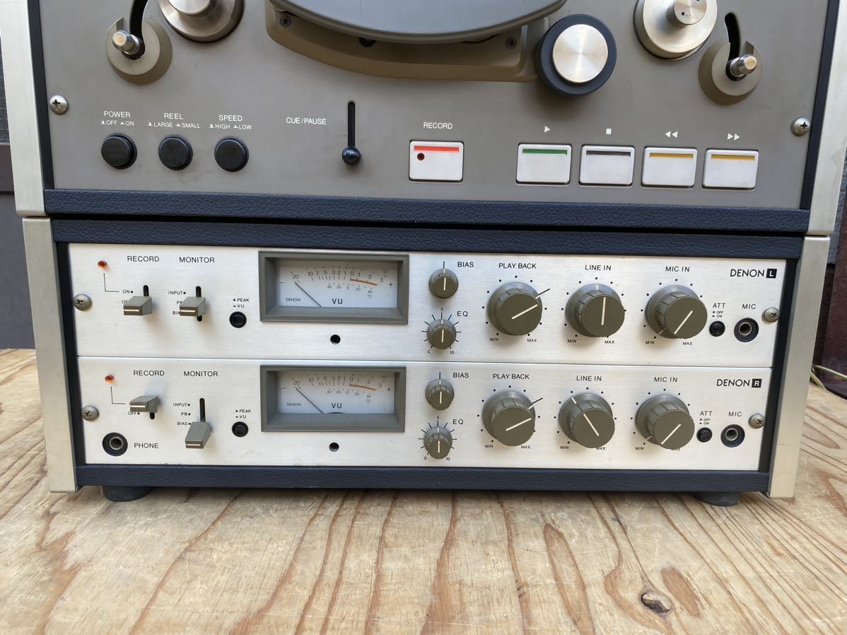 32500円 denon dh-610s オープンリールデッキ ビンテージ 中古品 32500円 denon dh-610s オープンリールデッキ ビンテージ 中古品