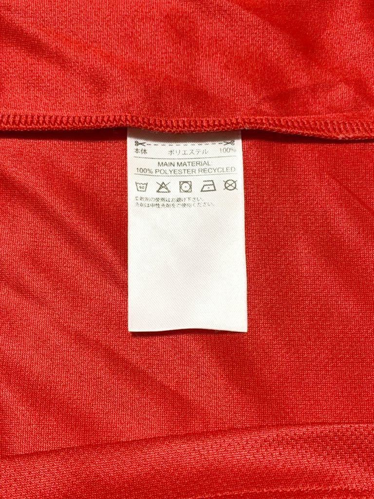 【アディダス】 adidas クライマライト climalite ロゴ Tシャツ 半袖 Mサイズ レッド_画像6