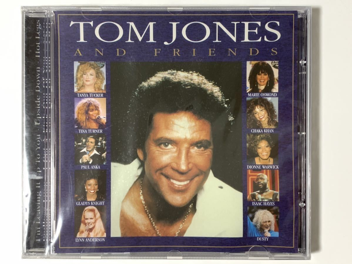 ★シュリンク未開封/EU盤/CD/トム・ジョーンズ/TOM JONES AND FRIENDS/TANYA TUCKER/TINA TURNER/PAUL ANKA/GLADYS KNIGHT/CHAKA KHANほか_画像1