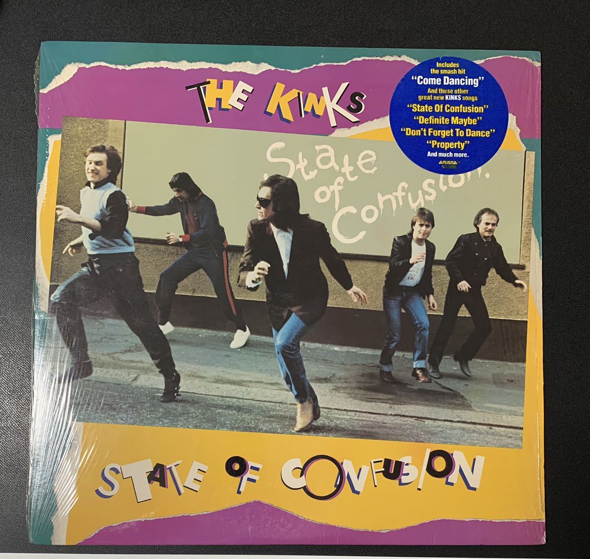 ★LP/US盤/シュリンク・ステッカー/The Kinks/State Of Confusion/Arista/AL 8-8018/レコード_画像1