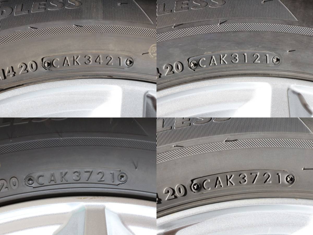 BRIDGESTONE BLIZZAK VRX2 205/60R16 92Q 21年製 8分山 WEDS JOKER 5×114.3 16×６1/2J_画像8