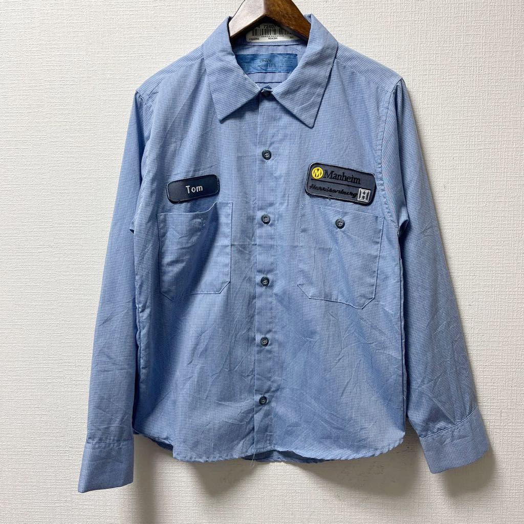 CiNTAS 古着 長袖シャツ キッズ Lサイズ