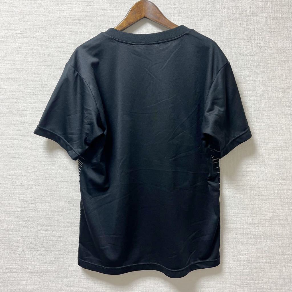 Mizuno ミズノ Vネック 半袖 Tシャツ プラクティスシャツ Lサイズ ブラック ポリエステル_画像2