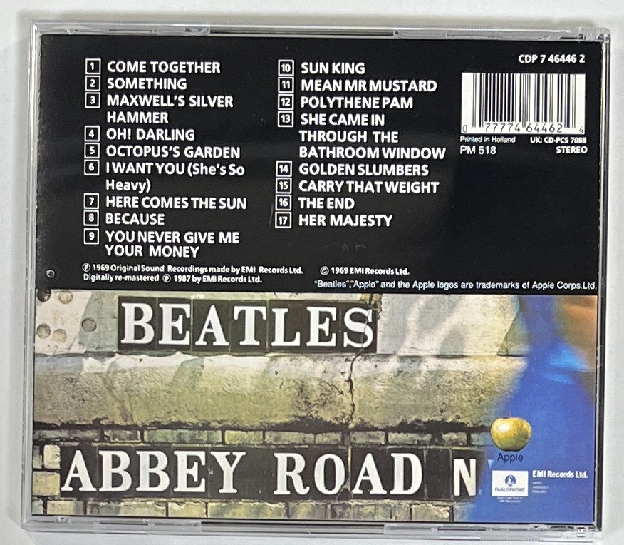 M5751◆BEATLES◆ABBEY ROAD(1CD)輸入盤_画像2