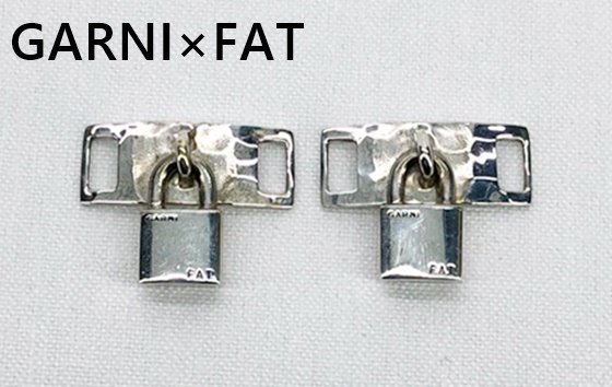 [中古]GARNI ガルニ FAT エフエーティー シューレースアクセサリー 真鍮