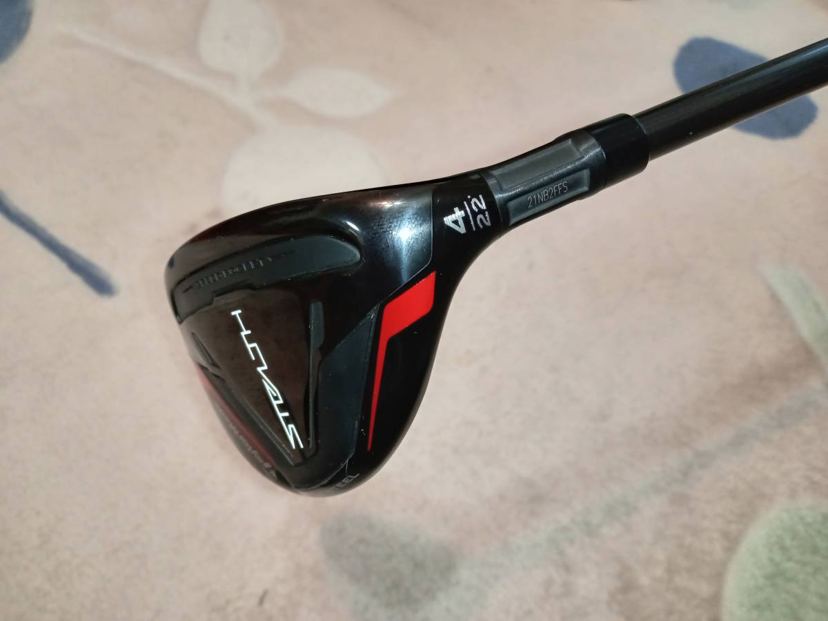 ★良★テーラーメイド Stealth Rescue #4(22°) TENSEI RED TM60(S) 純正グリップ。ヘッドカバー（綺麗）、TaylorMade_画像1