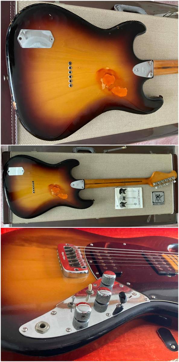 Musicman SABRE II ミュージックマン 1978年モデル　純正ハードケース付属 Made In USA_画像6