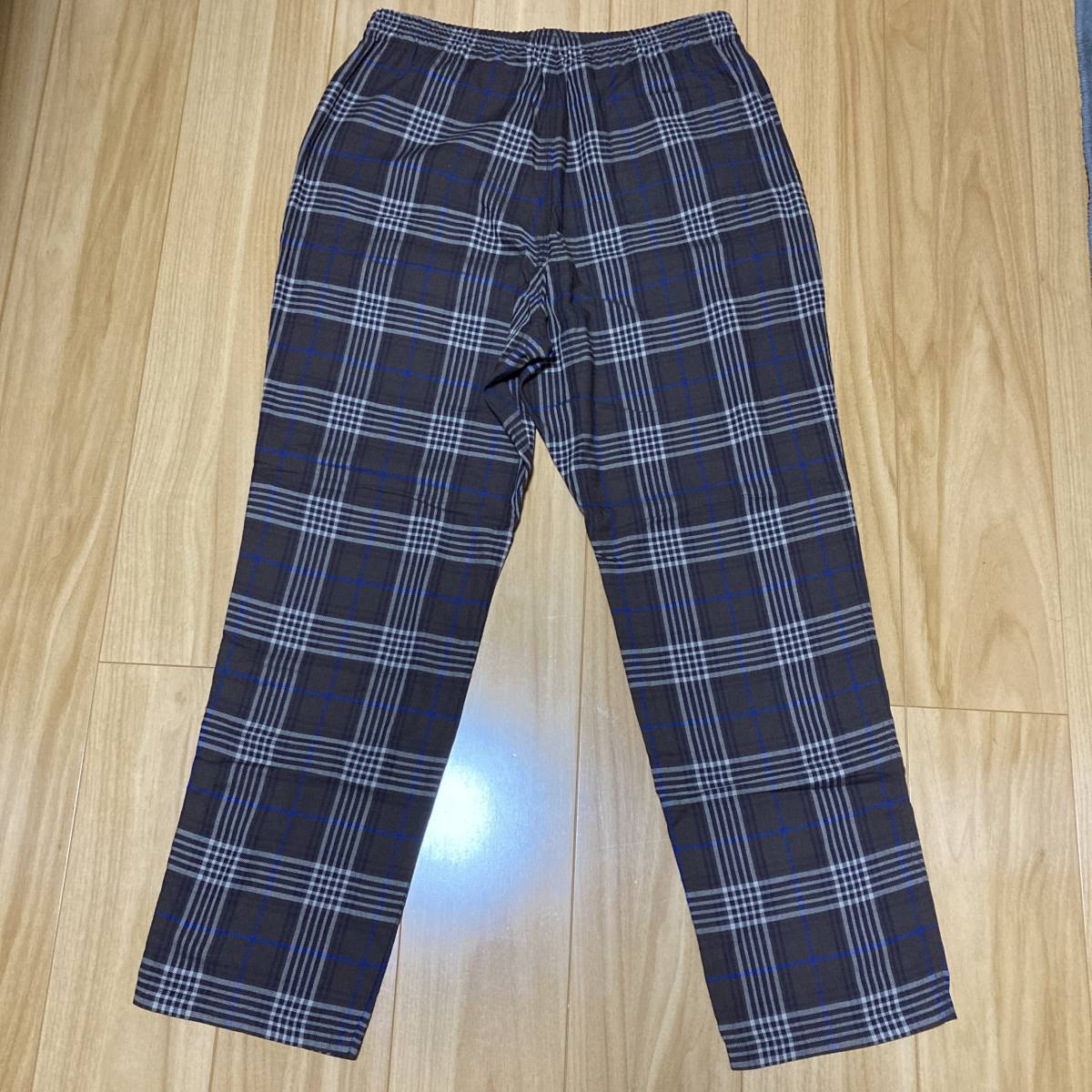 ■新品■SOPHNET. チェック ワイド イージー パンツ■L■2021SS■ソフネット ソフ■SOLOTEX CHECK WIDE TAPERED EASY PANTS■SOPH-212019■_画像2