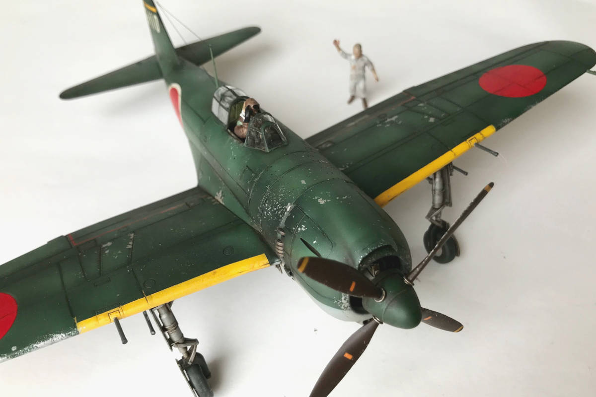 1/48　KAWANISHI N1K1-Ja SHIDEN TYPE11(TAMIYA）_画像2