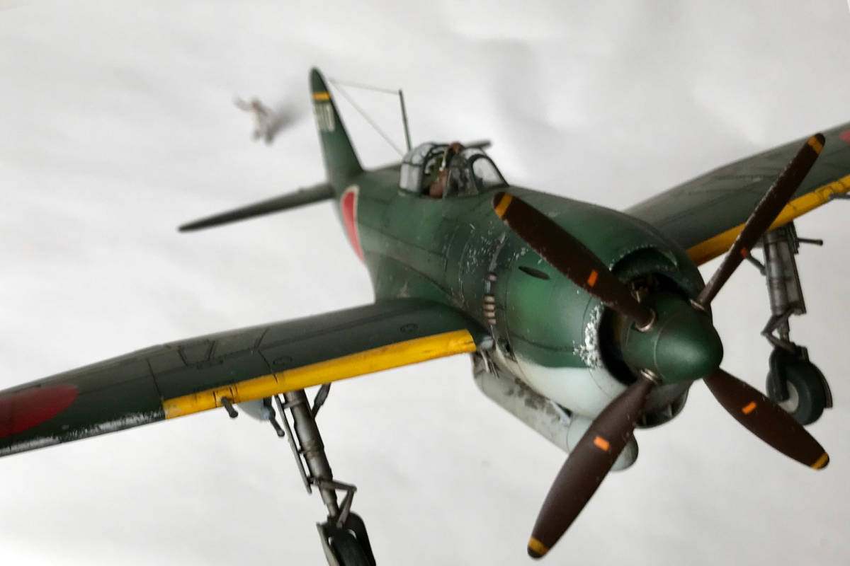 1/48　KAWANISHI N1K1-Ja SHIDEN TYPE11(TAMIYA）_画像8