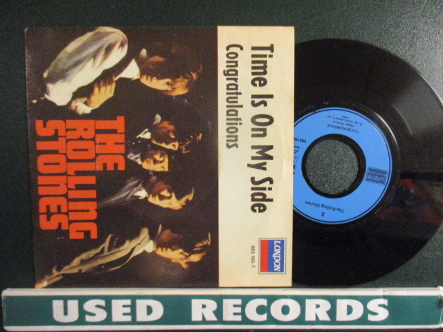 The Rolling Stones ： Time Is On My Side 7'' / 45s (( Rock / Pops )) c/w Congratulations (( 落札5点で送料当方負担_画像2