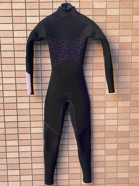 【USED 中古】 BILLABONG WOMEN'S レディース ビラボン 3mm LONG CHEST ZIP フルスーツ サーフィン ボディボード_画像6