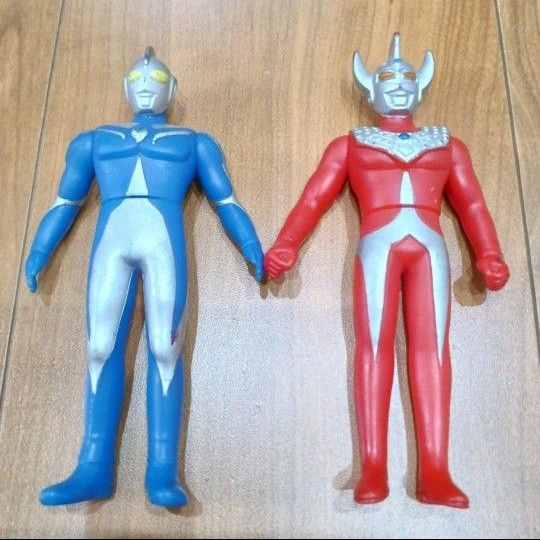 バンダイ★ ウルトラマン★ ソフビ★ フィギュア★ 人形★ ウルトラヒーローシリーズ★４体セット