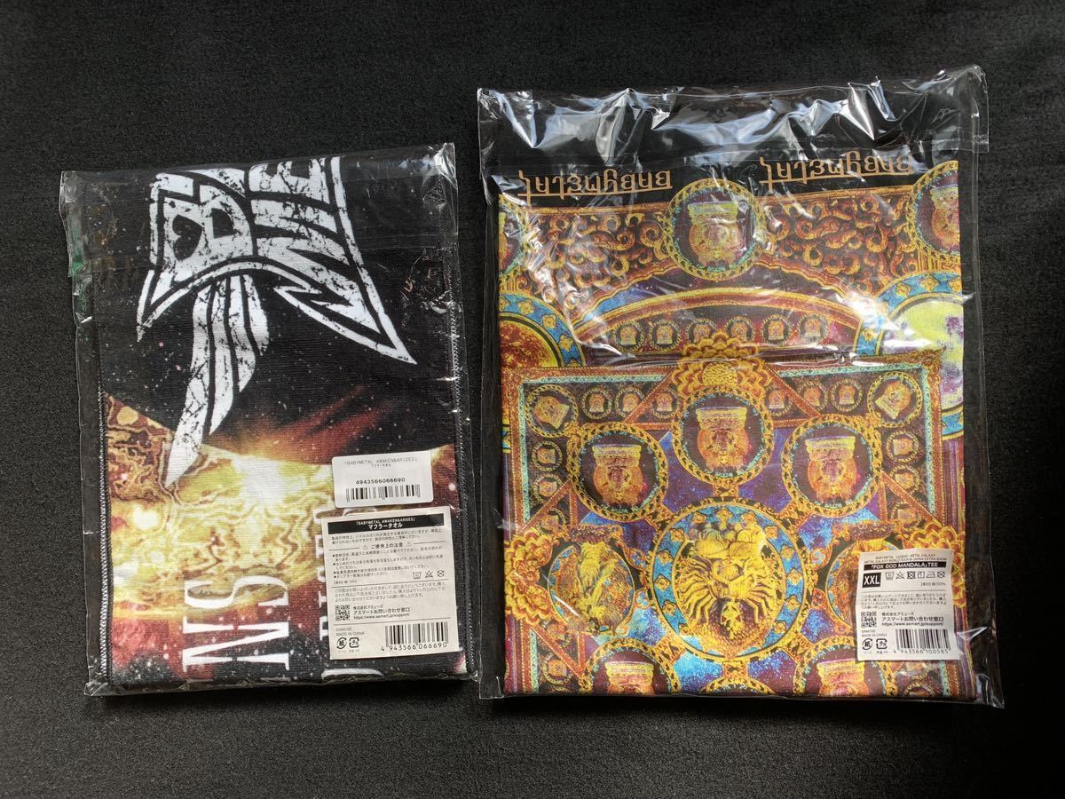 BABYMETAL TEE とタオル セット FOX GOD MANDARA BABY METAL ベビーメタル ベビメタ Tシャツ XXL _画像1