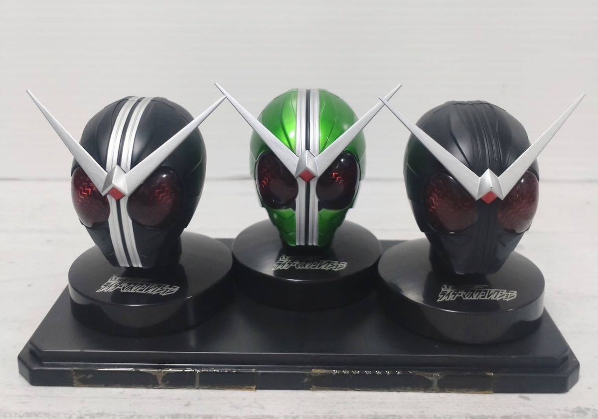 ■ 仮面ライダー ■ 美品 仮面ライダーマスクコレクション 仮面ライダーW マスコレ マスカーワールド フィギュア コレクション 9個セット_画像2