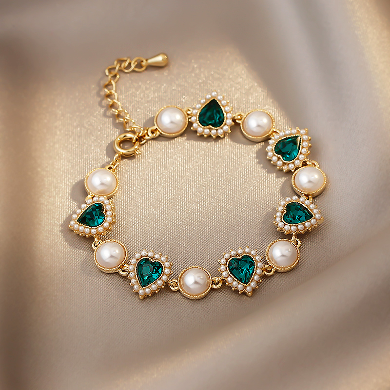 淡水パール 淡水珍珠 真珠のブレスレット チェーン 腕輪 高品質 レディースアクセサリー ジュエリー プレゼント 結婚式 高級感 正規品 zs60の画像10